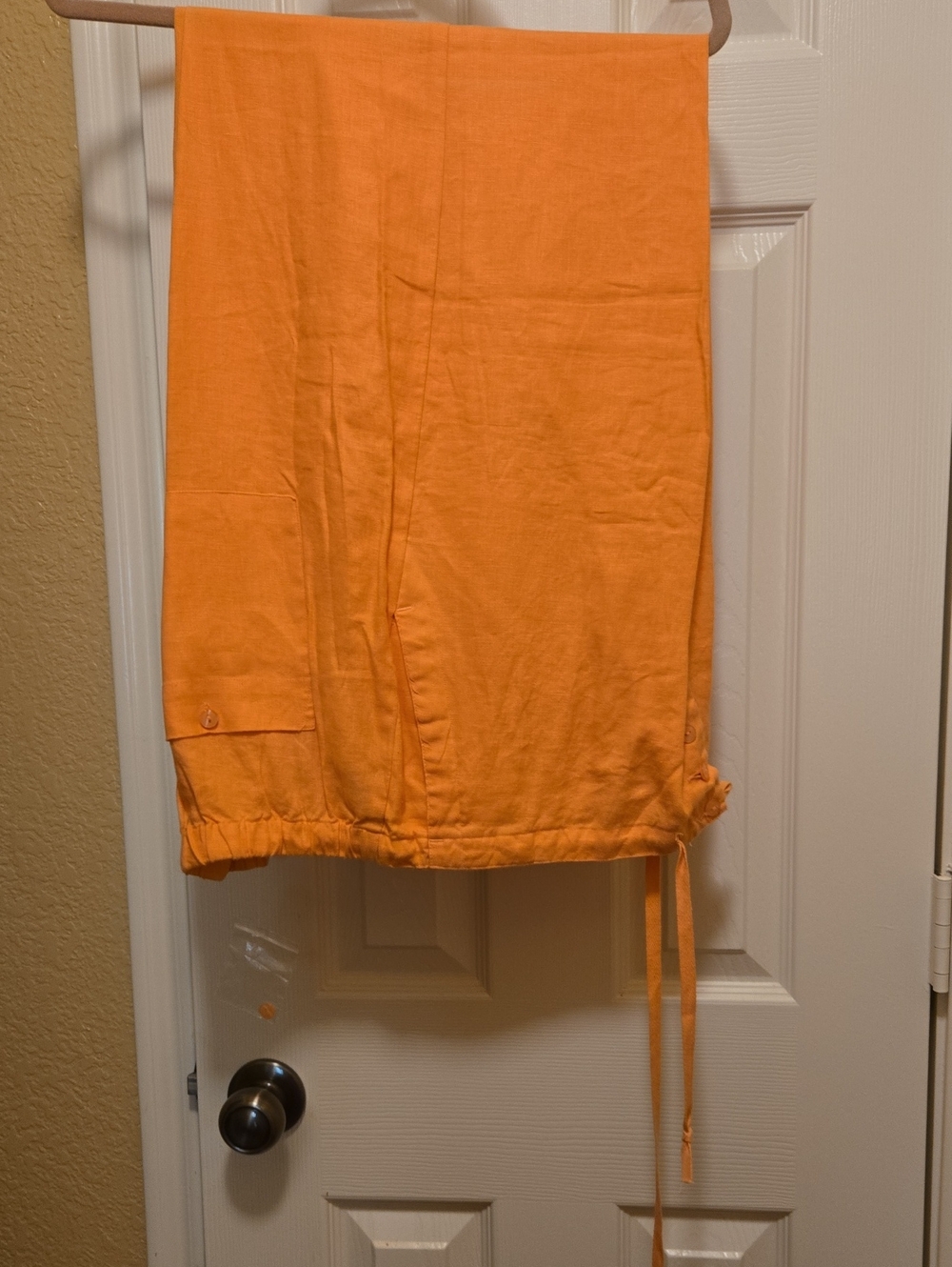 Chadwicks Orange Drawstring Hem Pants